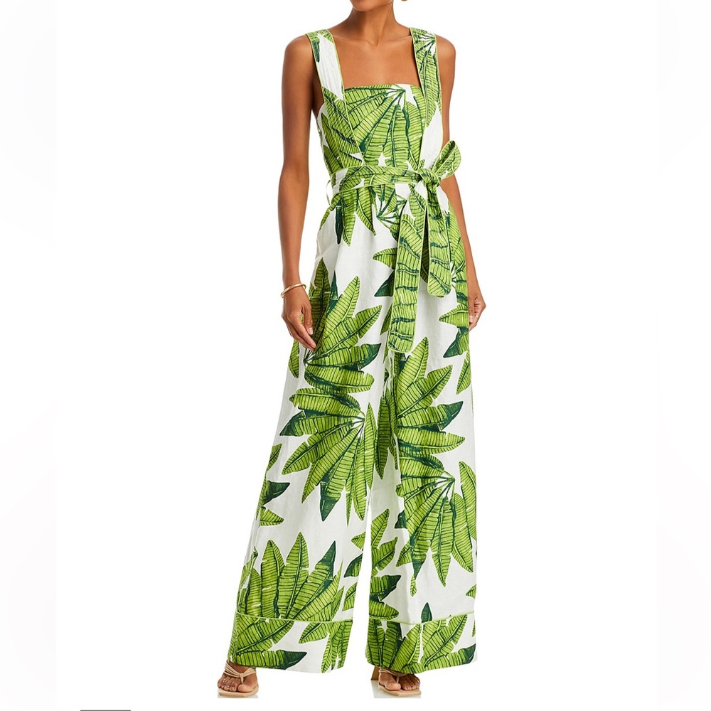 Farm Rio Palm Fan Jumpsuit